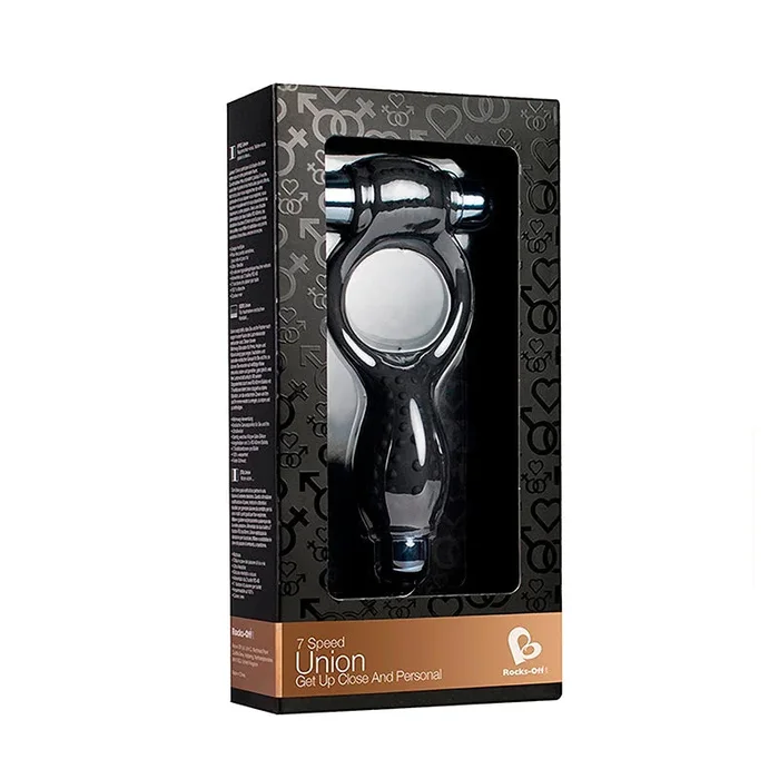 Union Silicone Cock Ring 7 (Black)