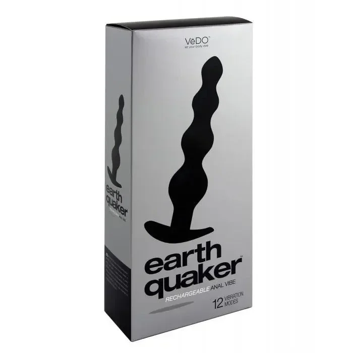 VeDO Earth Quaker Vibrating Anal Beads