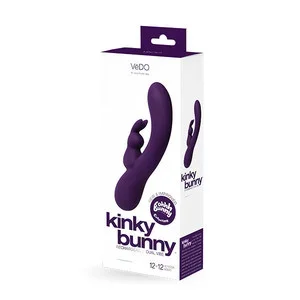 Vedo Kinky Bunny Rechargeable Vibe Purple