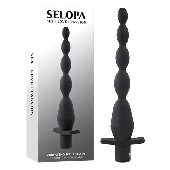 Vibrating Anal Beads by Selopa