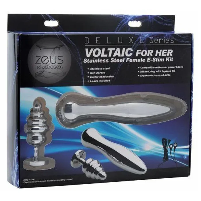 Violtaic For Her Stainless Steel E-Stim Kit