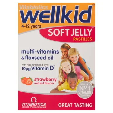 Vitabiotics Wellkid Soft Burst Strawberry