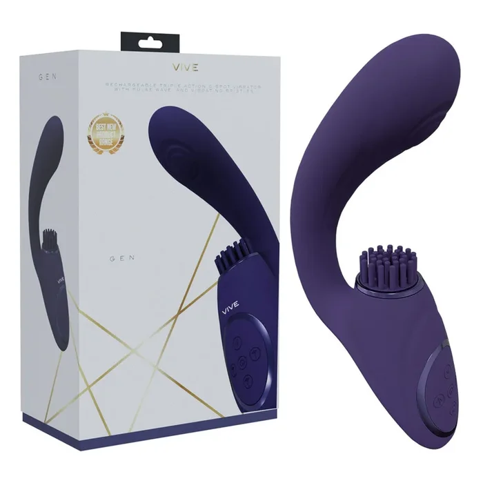 VIVE Gen G-Spot and Clit Multi Vibe – Blue
