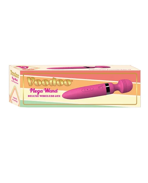 Voodoo Deluxe Mega Wand 28X – Pink