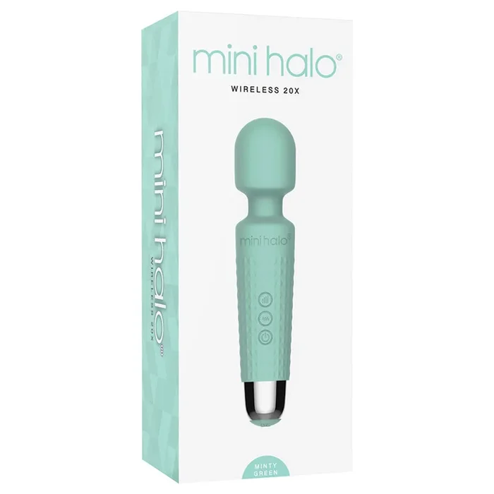 Voodoo Mini Halo Wand Massager – Minty Green