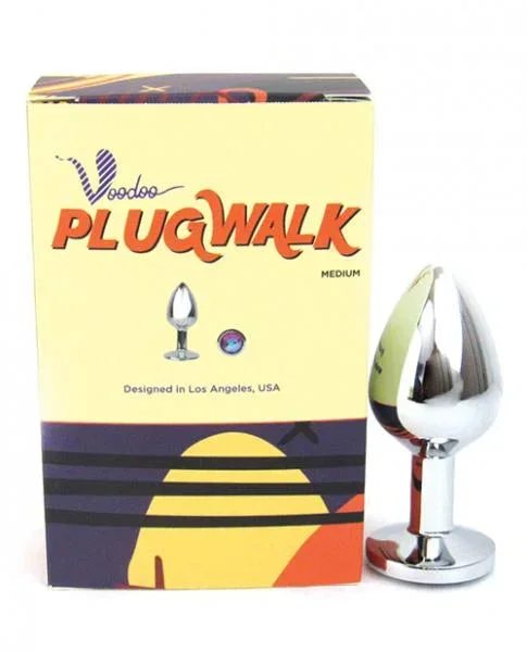 Voodoo Plug Walk Medium Stainless Steel – Silver