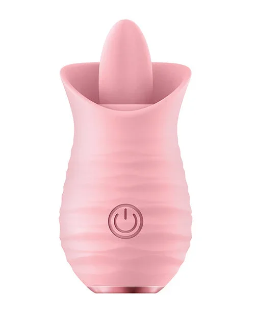 Vvole Tongue Vibrator: Pure Bliss in Pink