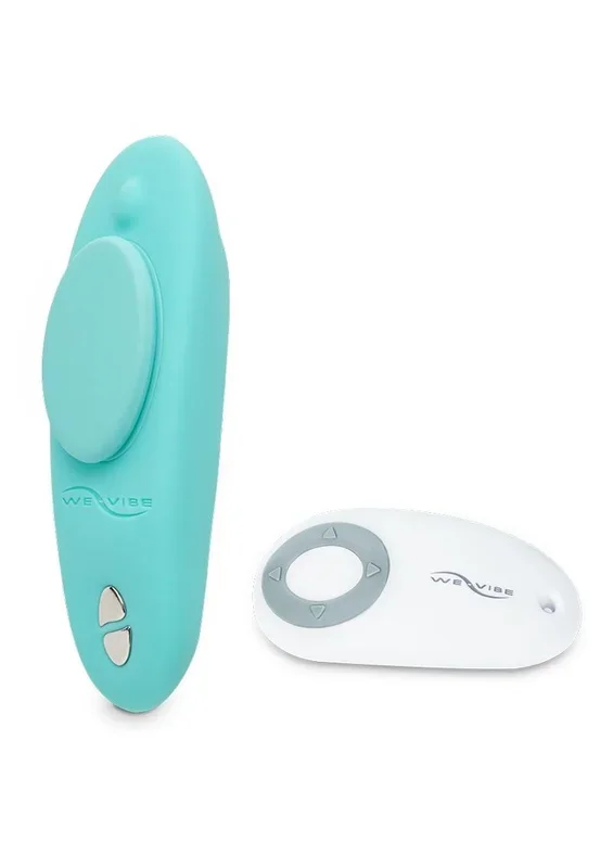 We-Vibe Moxie Wearable Rechargeable Silicone Panty Vibe Clitoral Stimulator