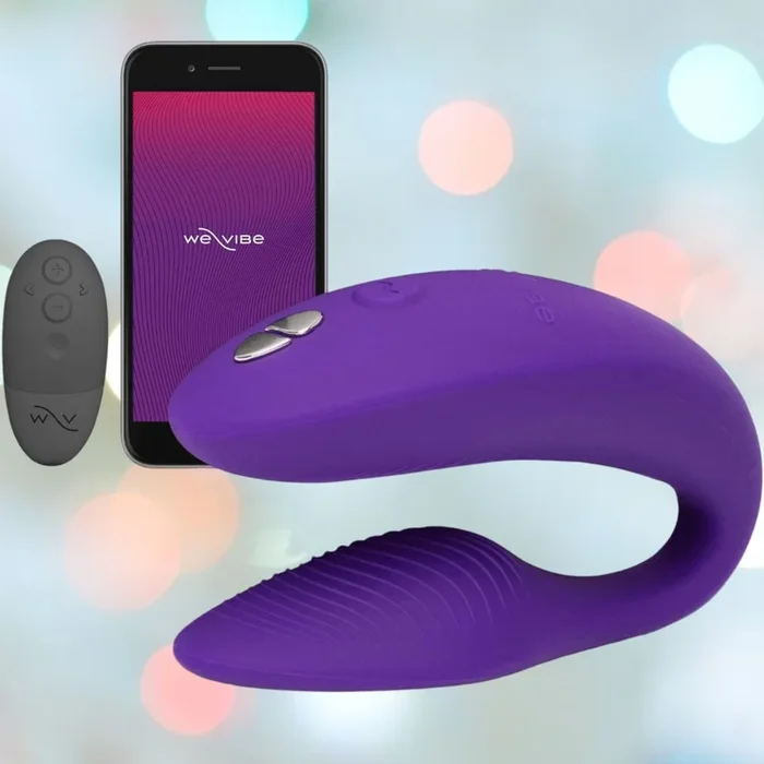 We-Vibe Sync 2 Couples Vibrator with App – Purple