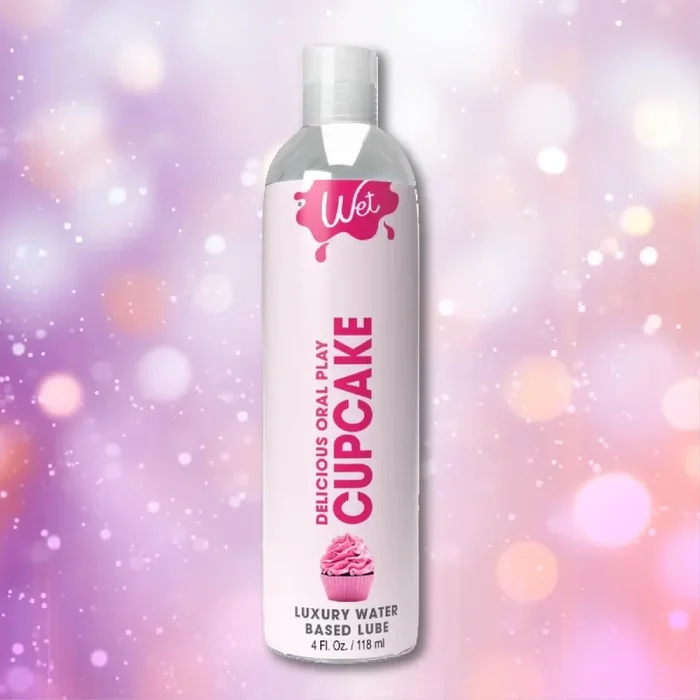 Wet Cupcake Flavored Water Based Lube