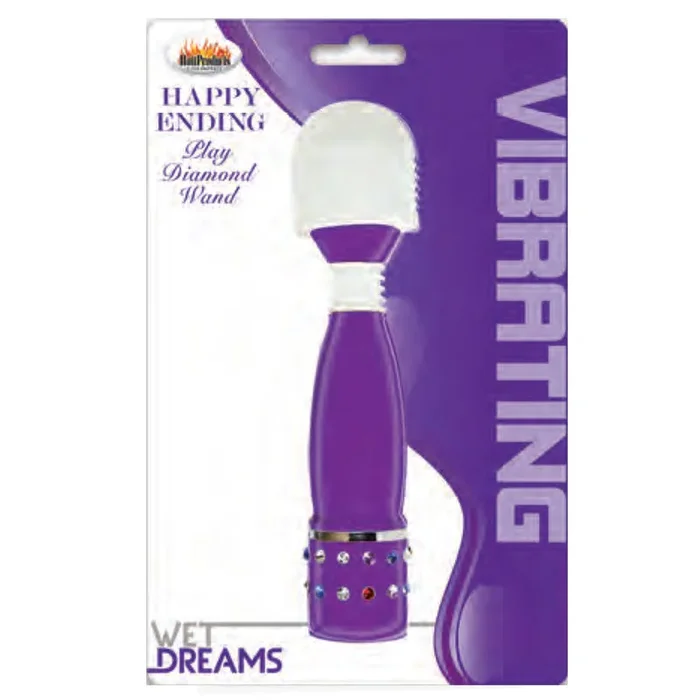 Wet Dreams Happy Ending Diamond Wand Purple