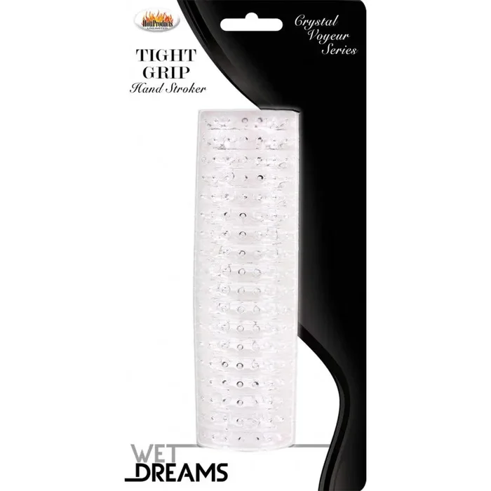 Wet Dreams Tight Grip Stroker – Clear