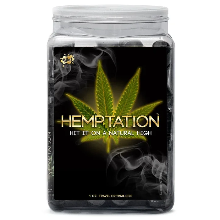 WET Hemptation 1.0 fl.oz/ 30ml Counter Bowl (36 pc)