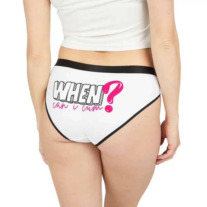 When? Can Cum | Mix & Match Women’s Fun-Flirty Lovers’ Panties
