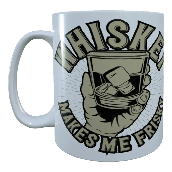 Whiskey Makes Me Frisky Mug