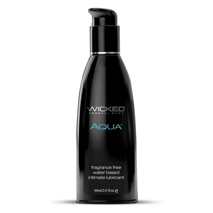 Wicked Aqua Fragrance-Free Water-Based Lubricant