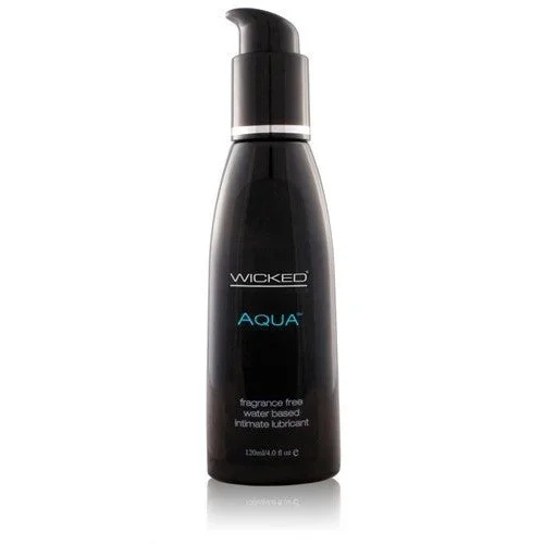 Wicked Aqua Water-Based 4oz – Personal Lubricant Lube