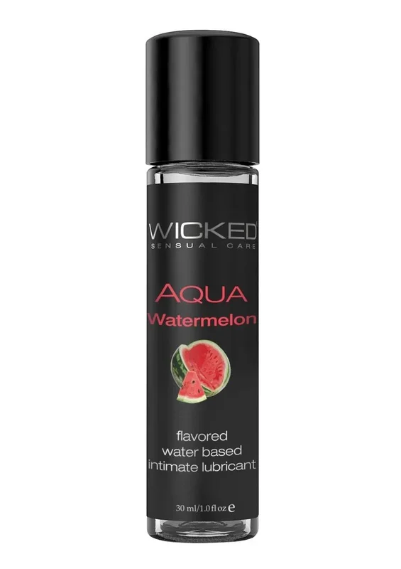Wicked Aqua Water Based Flavored Lubricant Watermelon