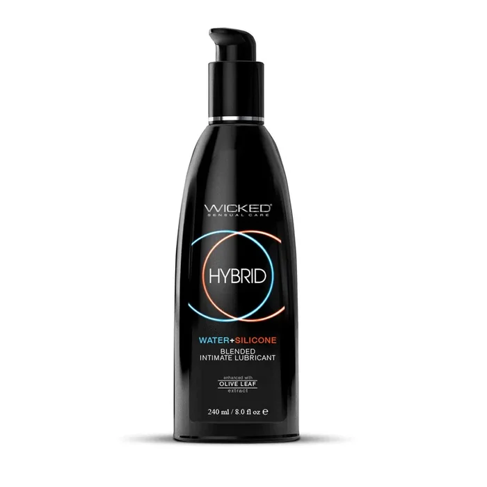 Wicked Hybrid – Water & Silicone Blended Lubricant – 240 ml Bottle