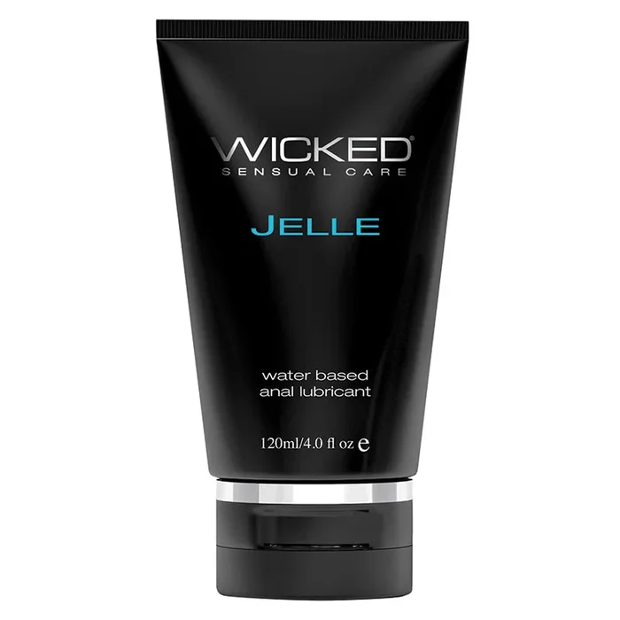 Wicked Sensual Care Jelle Water Based Anal Lubricant – 4 oz Fragrance Free
