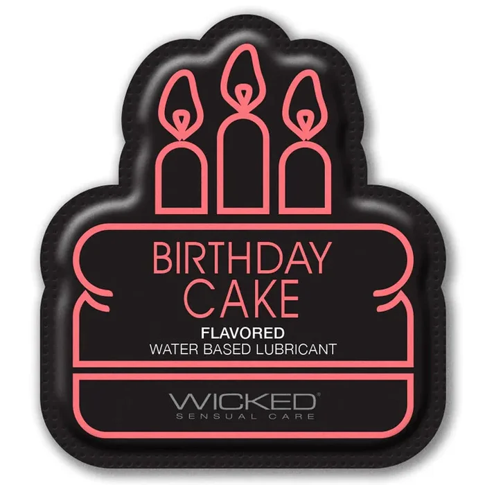 Wicked Sensual Wicked Water Based Birthday Cake Flavoured Lubricant