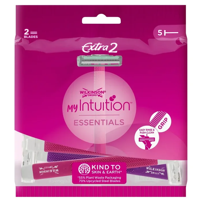 Wilkinson Sword Extra 2 Essentials Womens Disposable Razors 5s