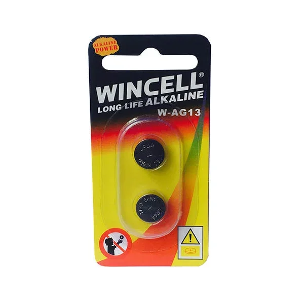 Wincell LR44 Alkaline Cells – Alkaline Cells – LR44 (AG13) 2 Pack