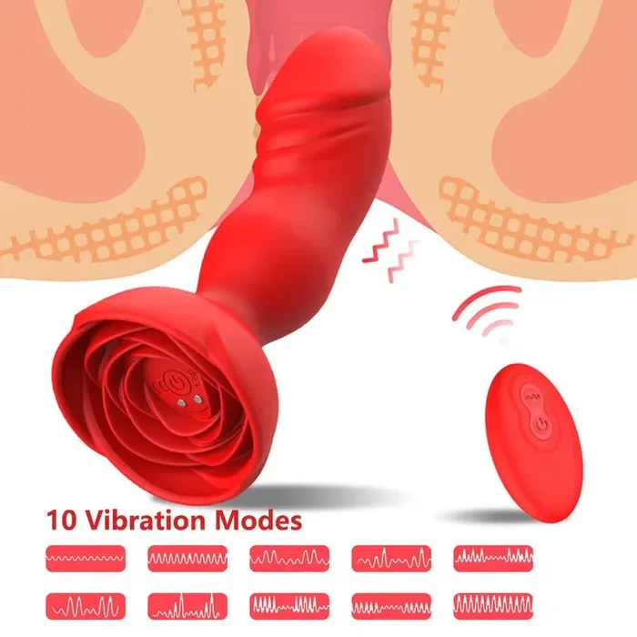 Wireless Anal Vibrator Plug