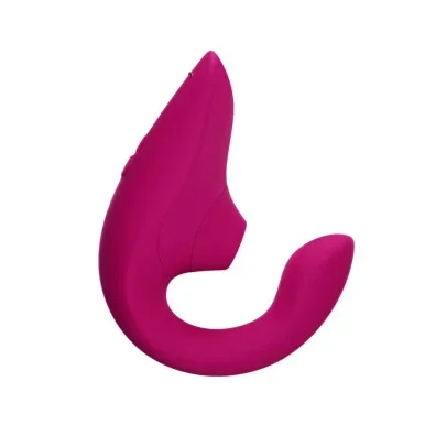 Womanizer Blend Silicone Rechargeable Clitoral And G-spot Stimulator Vibrant Pink