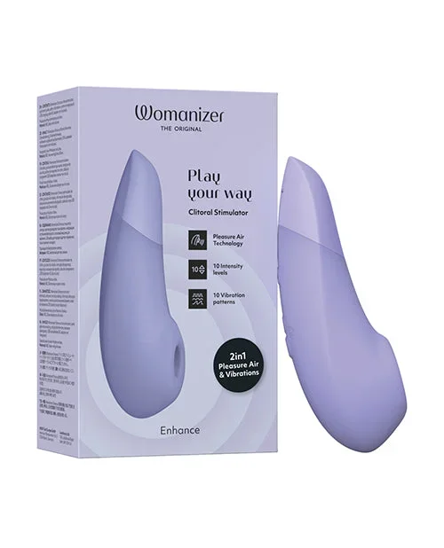 Womanizer Enhance 2 in 1 Pleasure Air & Vibrations – Lilac