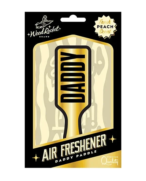 Wood Rocket Daddy Paddle Air Freshener – Peach