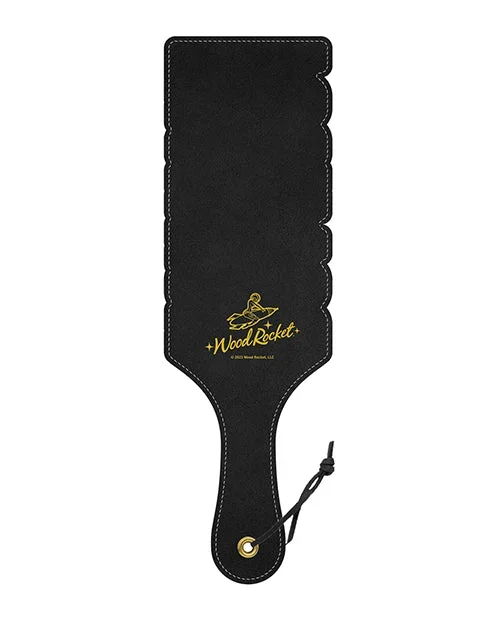 Wood Rocket Fuck You Paddle – Black/Gold
