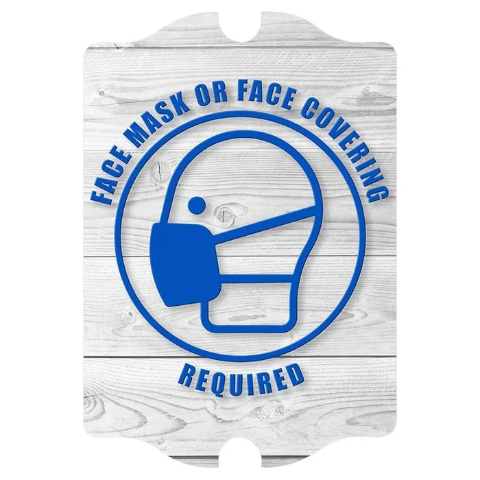 Wooden Tavern Sign – Face Mask