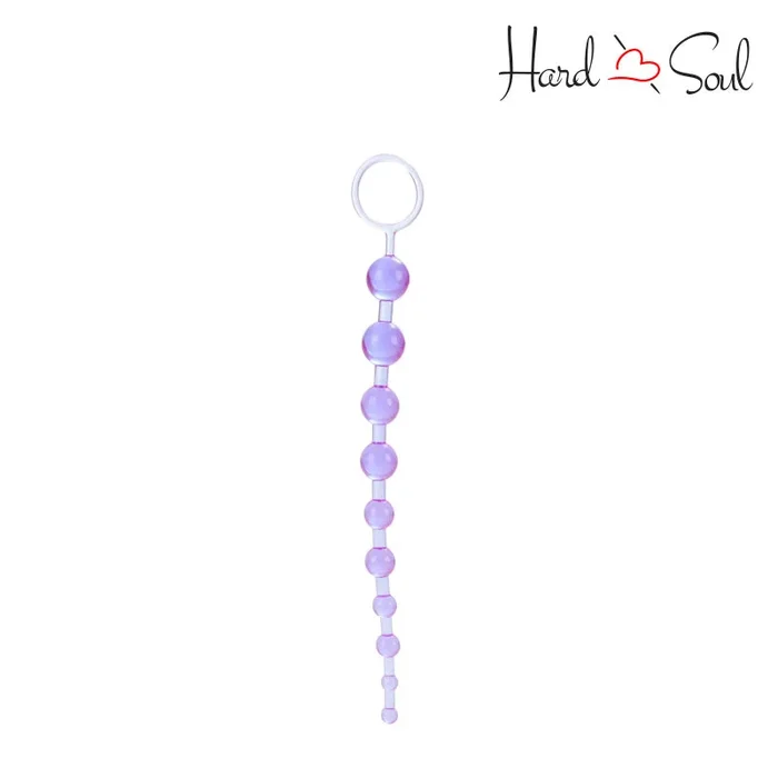 X-10 Anal Beads Purple