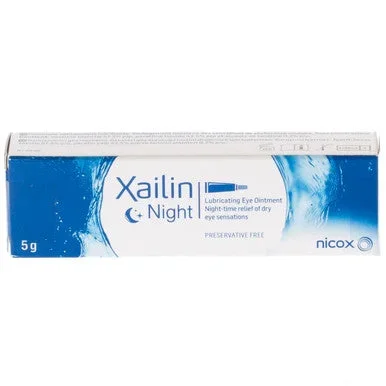Xailin Night Lubricating Eye Ointment 5g