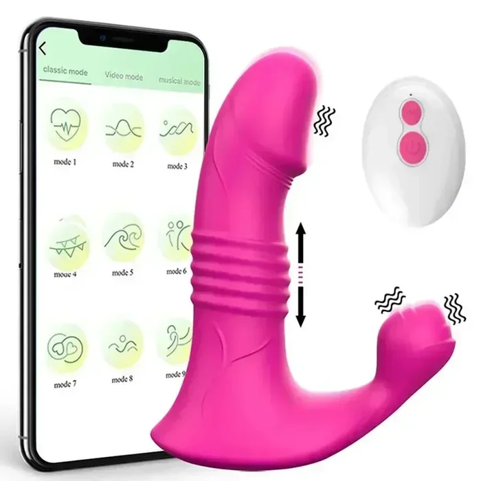 Xinghaoya Bluetooth Thrusting Panty Vibrator