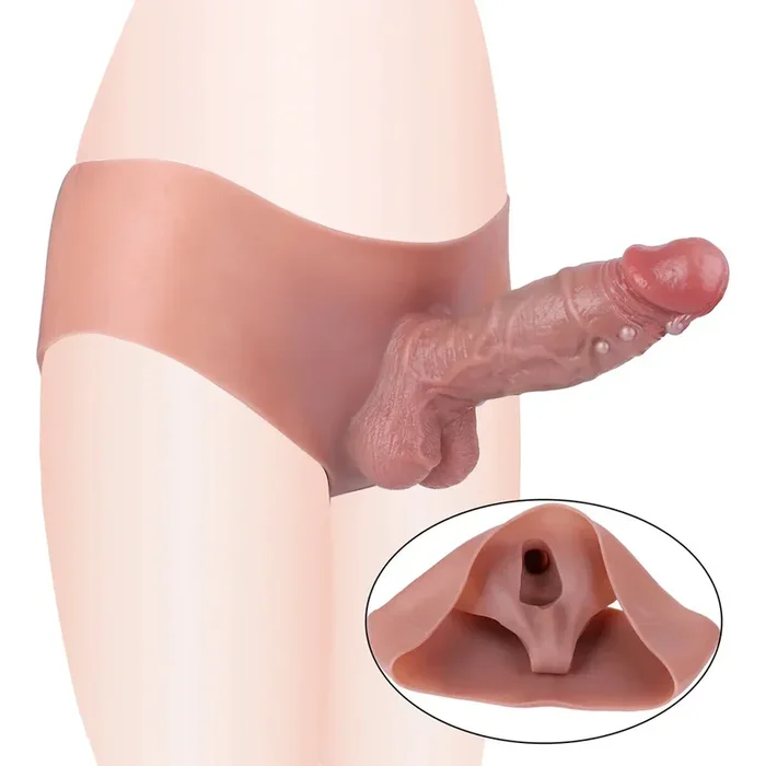 Xinghaoya シリコン リアルライク ホロー ディルド