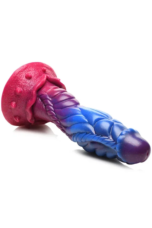 XR Brands – Creature Cocks – Intruder Alien Silicone Dildo – Multicolour