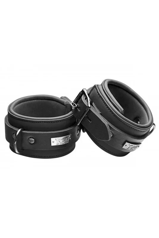 XR Brands – Tom of Finland – Neoprene Wrist Cuffs – Black