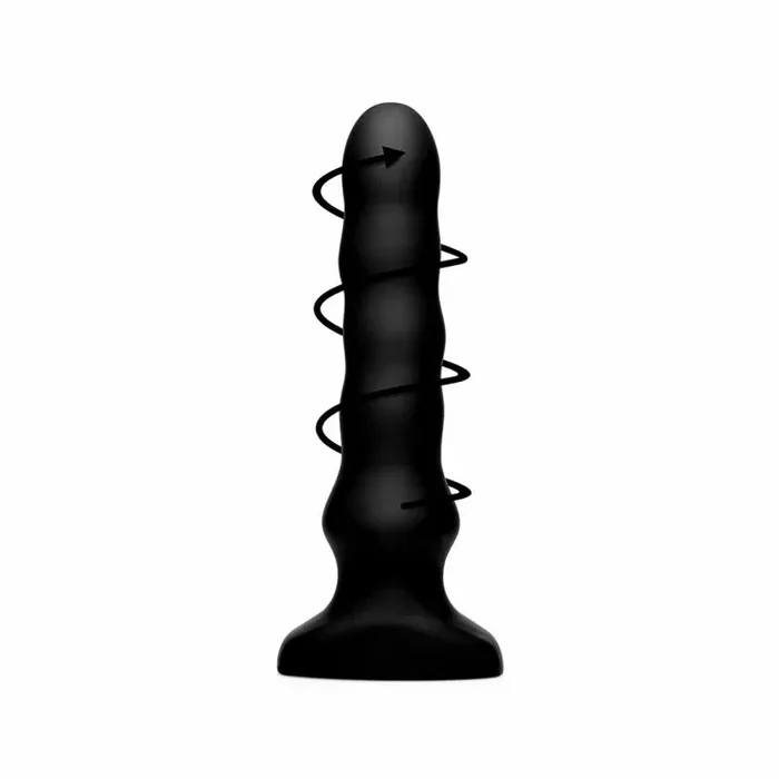 XR Brands Silicone Vibrating & Squirming Plug
