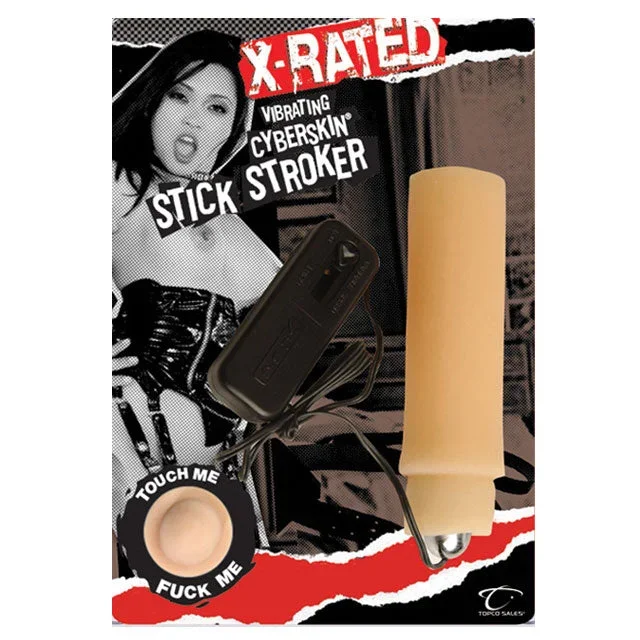 Xxx Cyberskin Vibr Stick Stroker