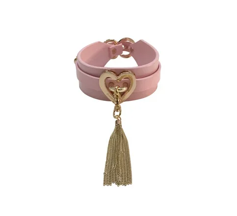 Yaris Choker ( Pink + Gold )