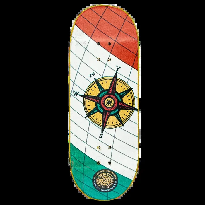 Yellowood Fingerboard Deck – Compass