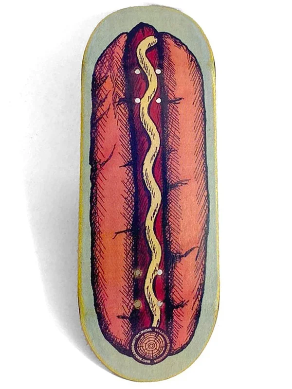 Yellowood Fingerboard Deck – Hotdog