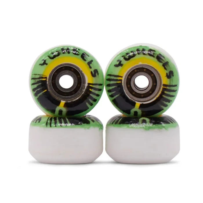Yellowood Y2 Fingerboard Y-Wheels – Graphic Green