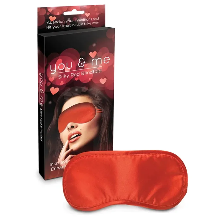 You & Me Silky Red Blindfold