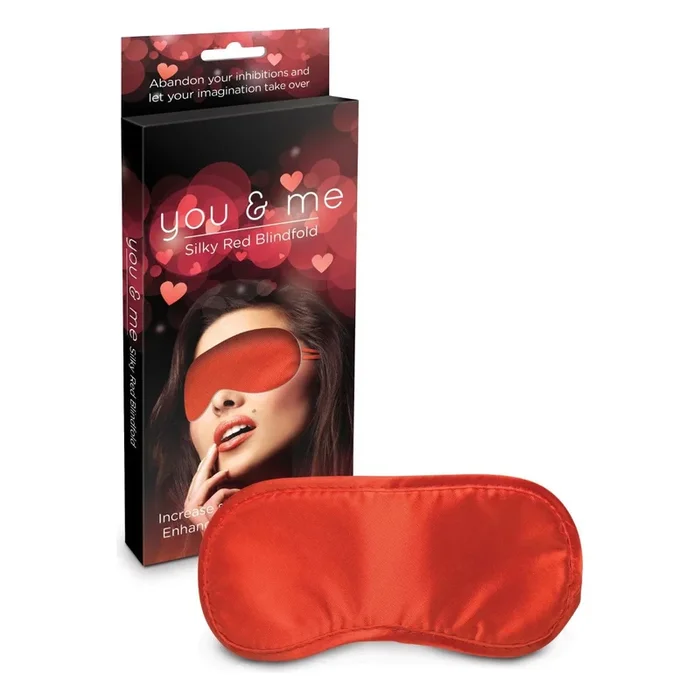 You & Me Silky Red Blindfold