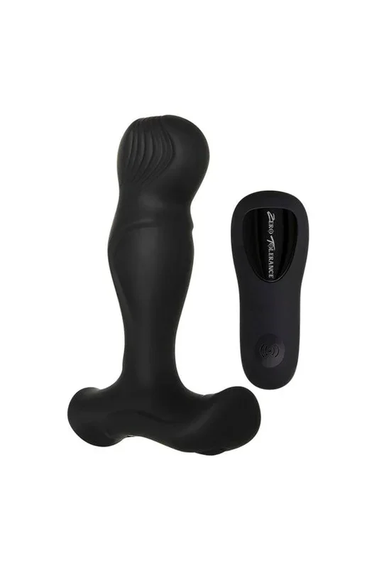 Zero Tolerance – T-Bone Remote Control Prostate Massager – Black