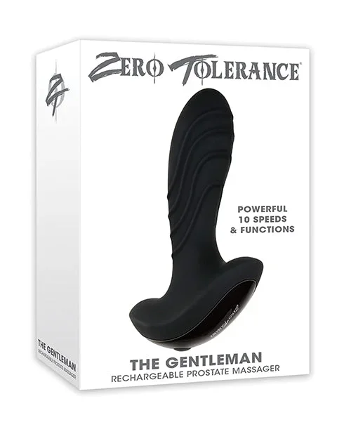 Zero Tolerance Prostate Massager – Black