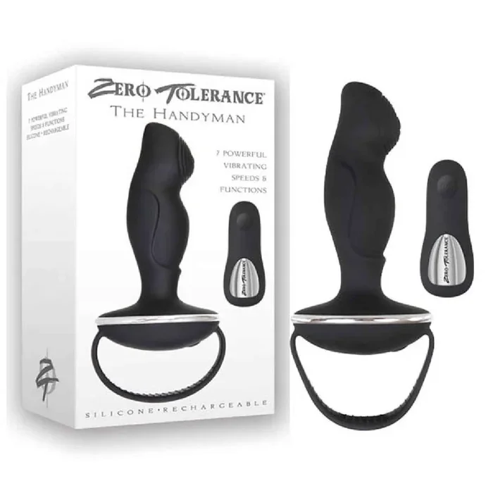 Zero Tolerance The Handyman Anal Plug – Black